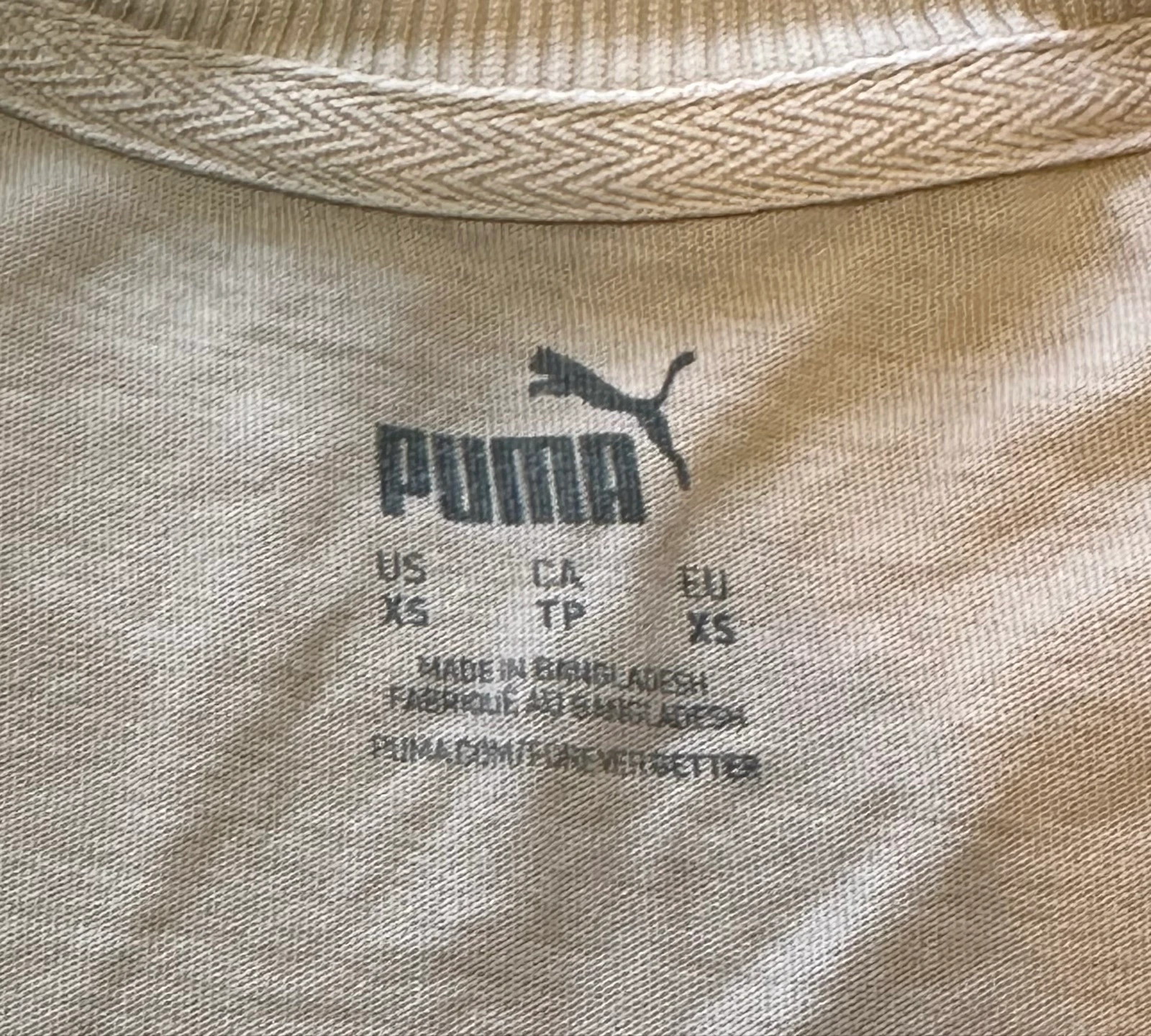 Camiseta Puma com logo bordado – Tamanho PP – Original – photo 4
